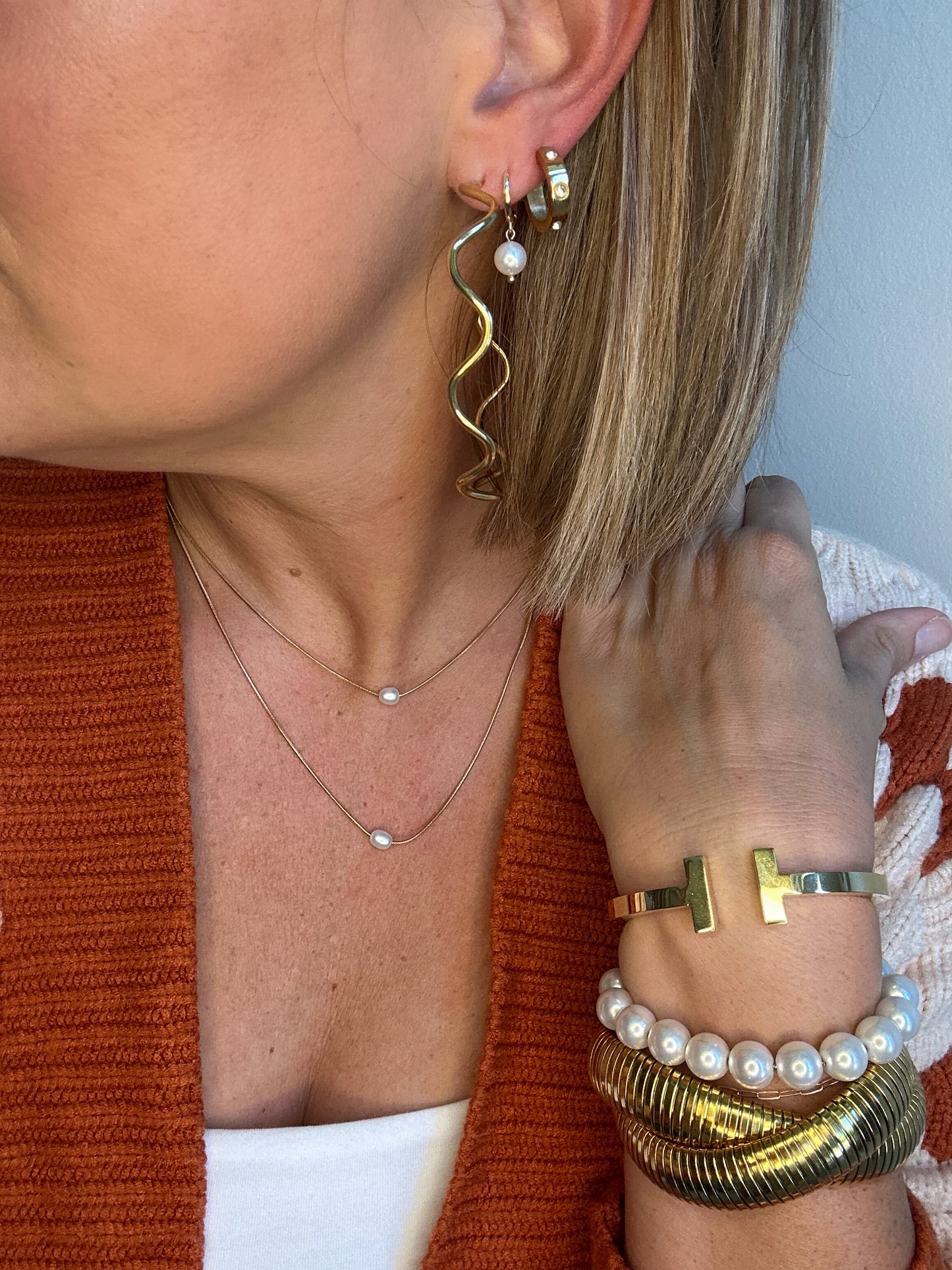 Sadie T Gold Bracelet