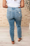 Frankie High Waist Distressed Boyfriend Jeans (FINAL SALE ITEM)