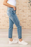 Frankie High Waist Distressed Boyfriend Jeans (FINAL SALE ITEM)
