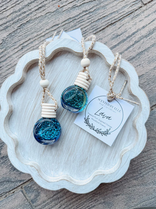 Car Diffuser in Blue Lava