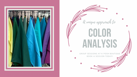 July 1st @ 6pm Color Analysis Session