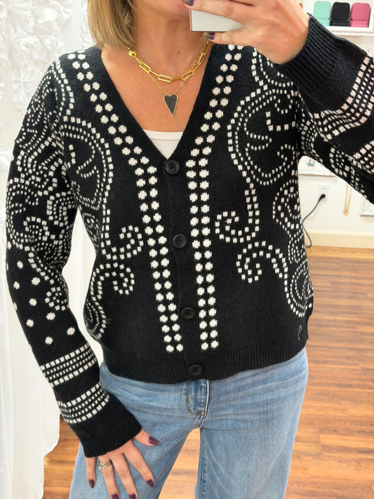 Dot Art Sweater