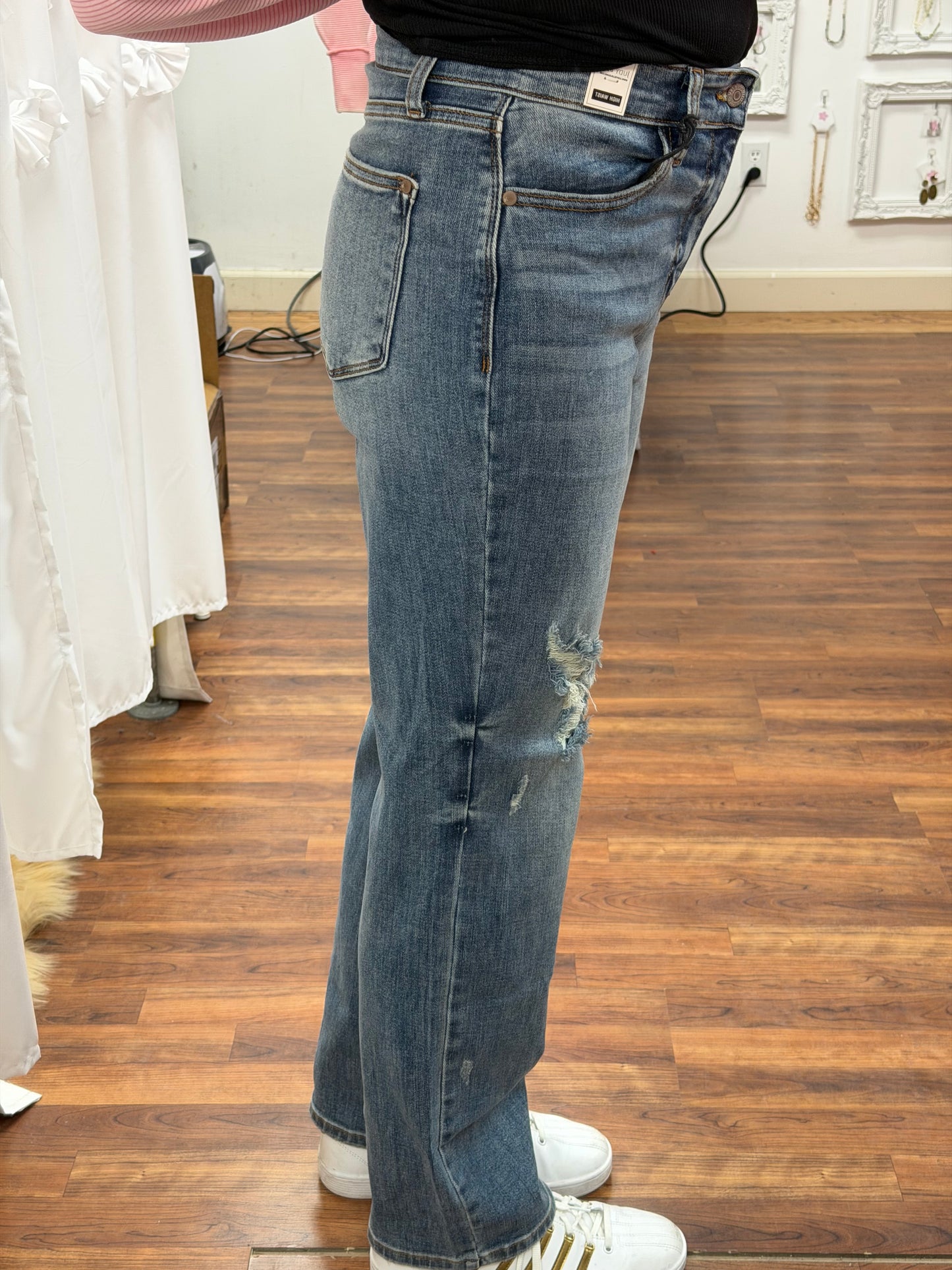 Ripped Dad Judy Blue Jeans