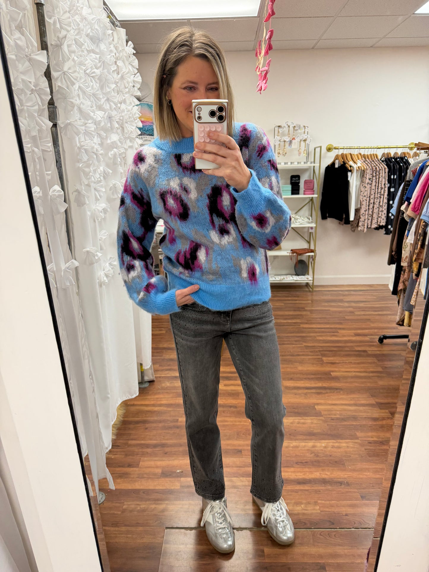 Abstract Animal Sweater