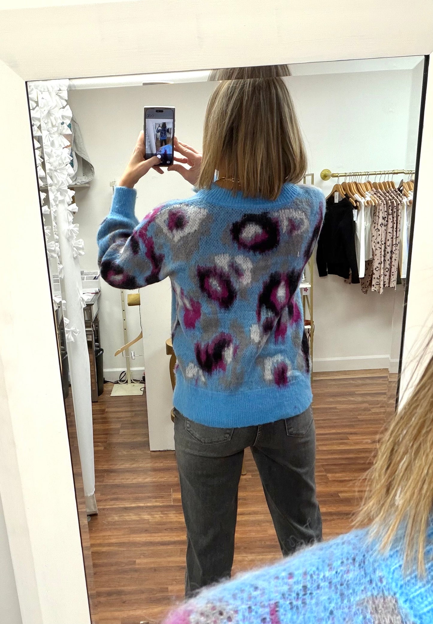 Abstract Animal Sweater