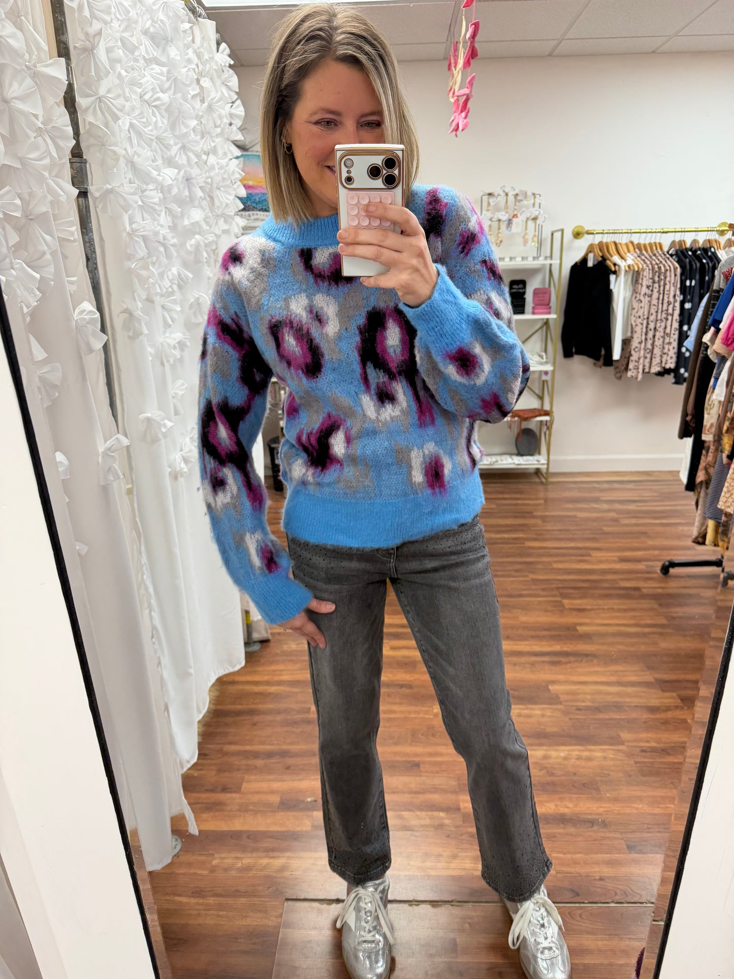 Abstract Animal Sweater