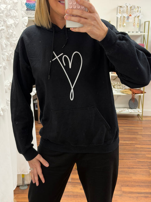 Jesus Has My Back Hoodie