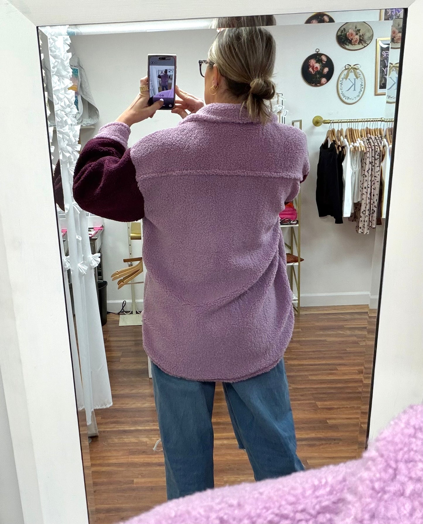 Teddy Sherpa Shacket