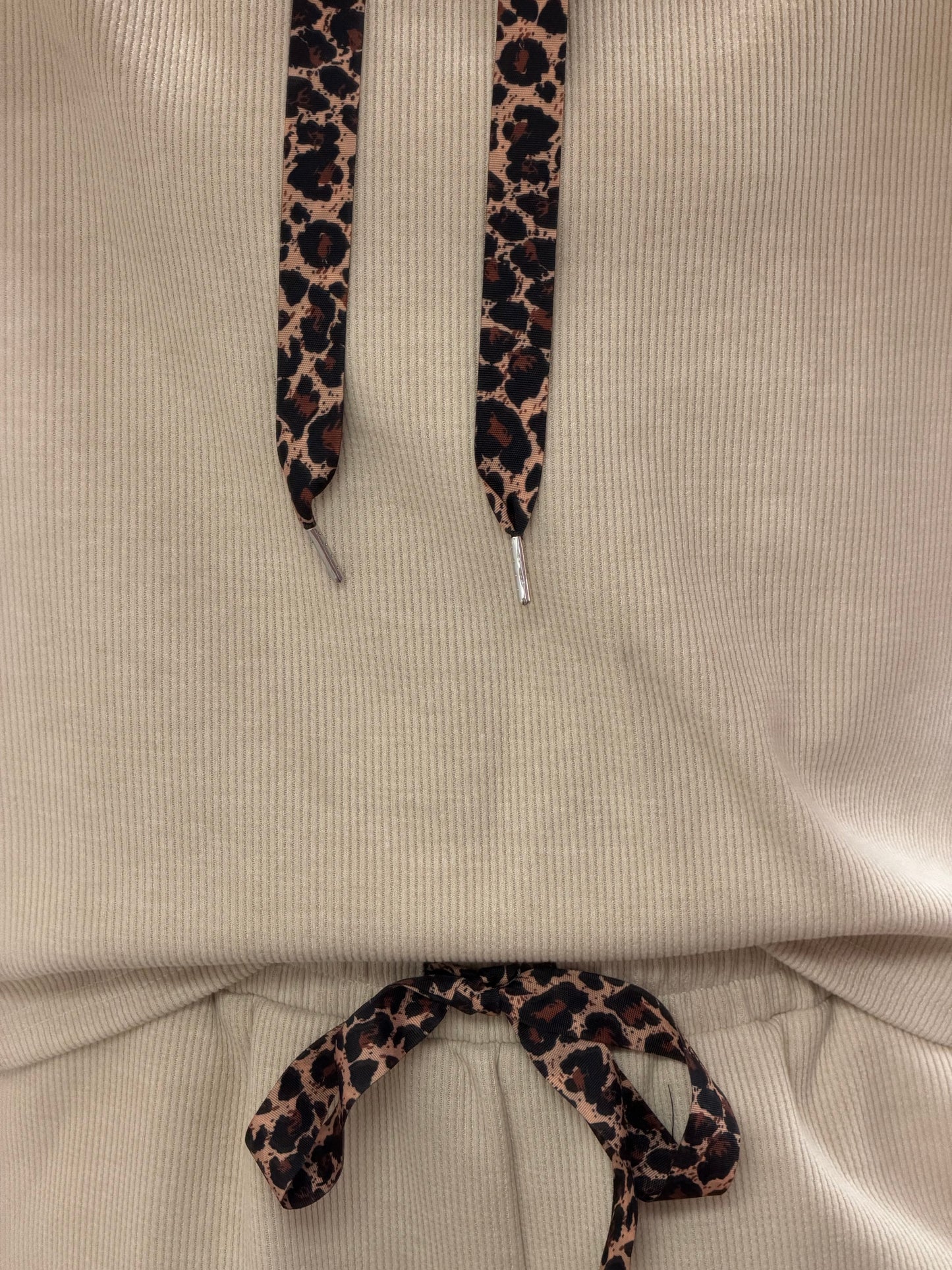 Leopard Draw String Lounge Set