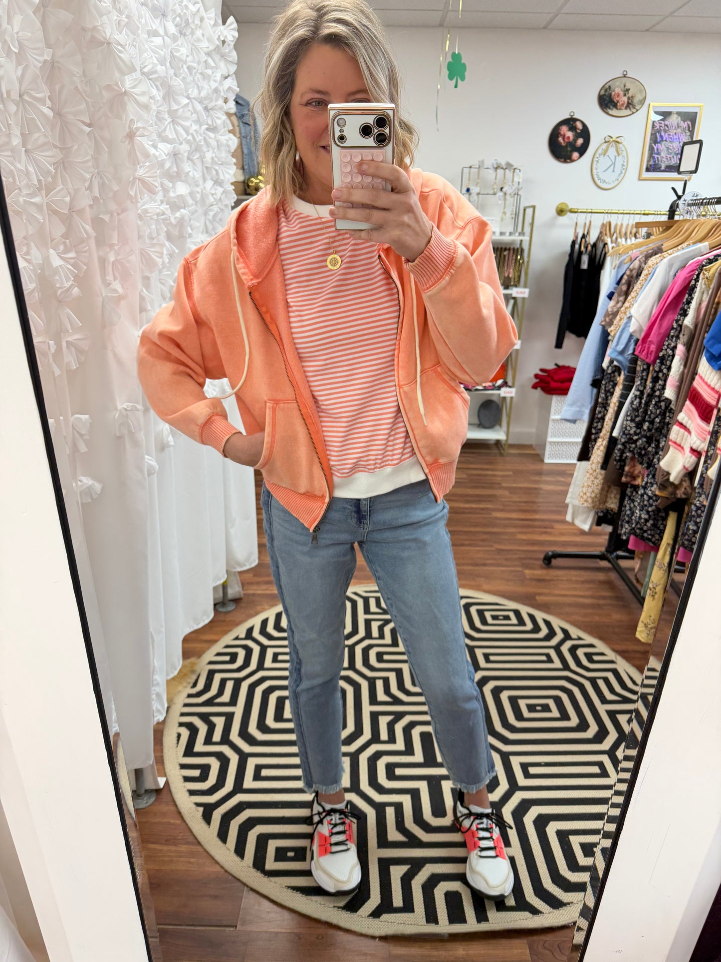 Stripe Stretch Shirt