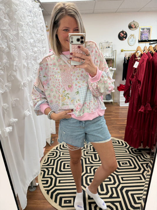 Judy Blue Dad Ripped Shorts