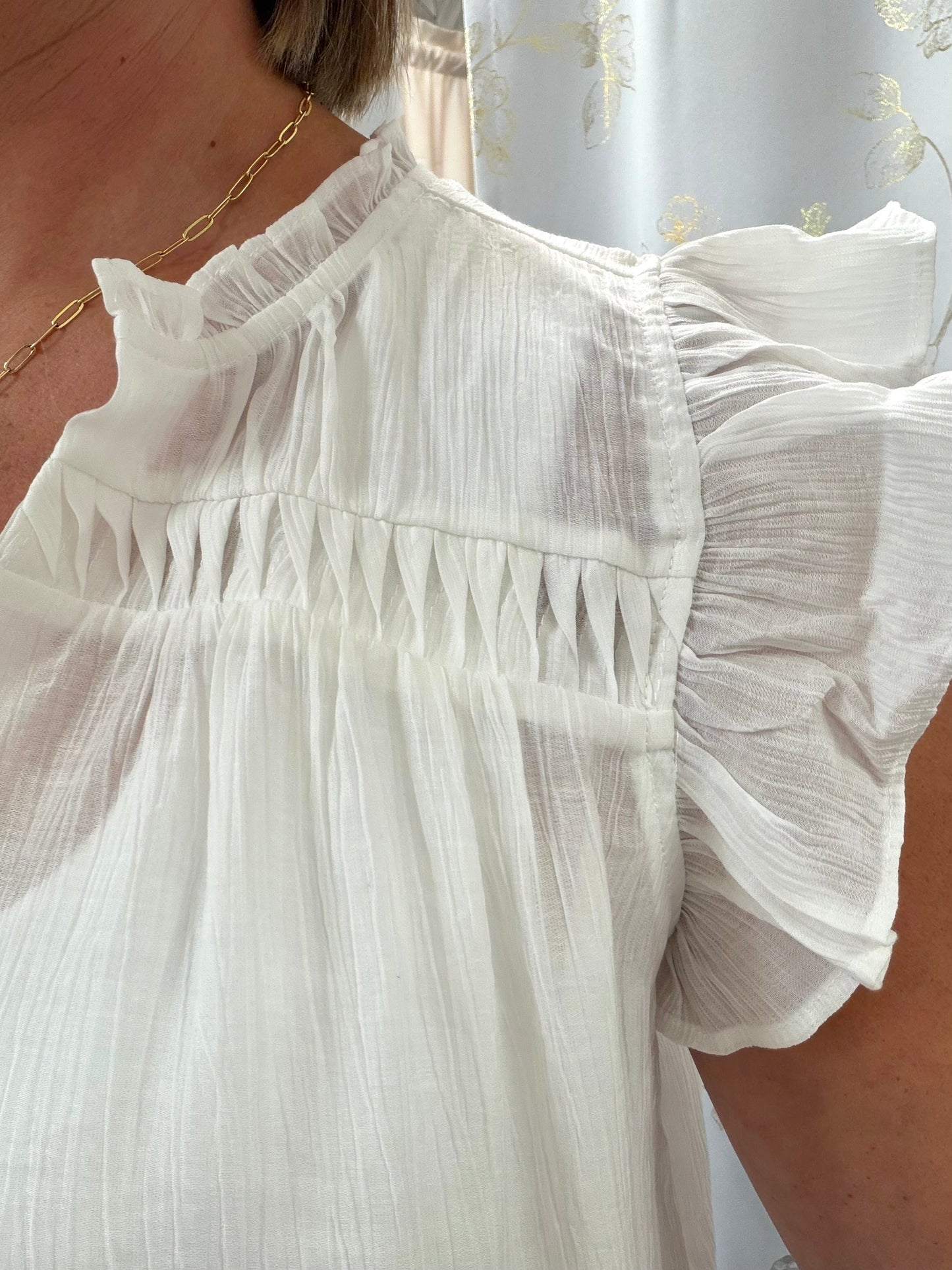 Lightweight White Blouse