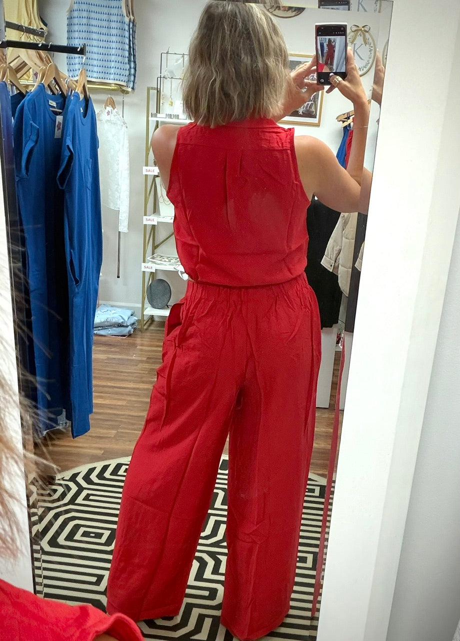 Red 2 Piece Set