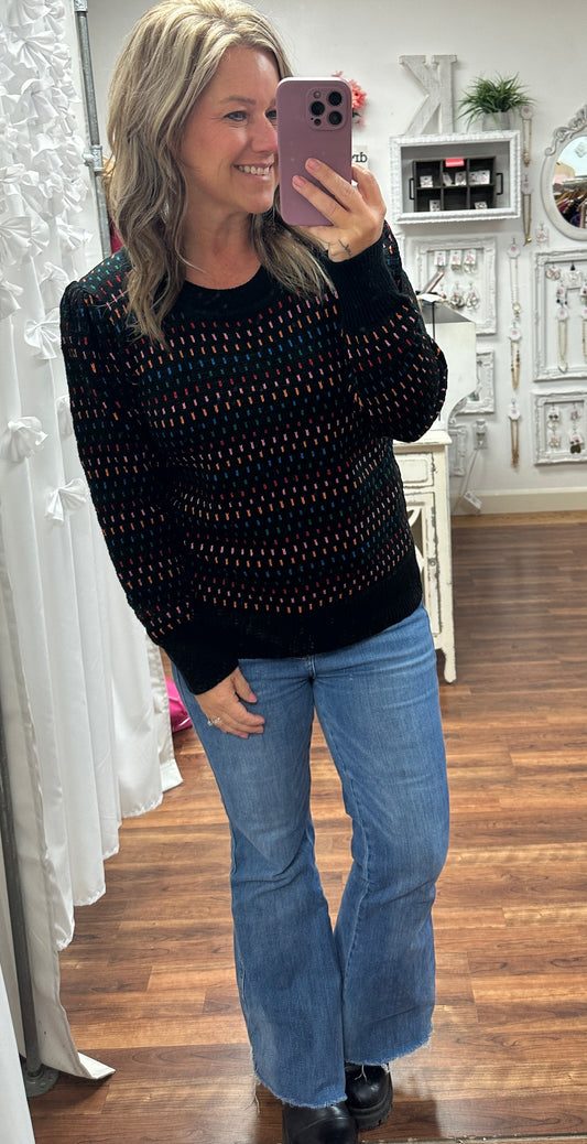 Cosmic Charm Knit Sweater