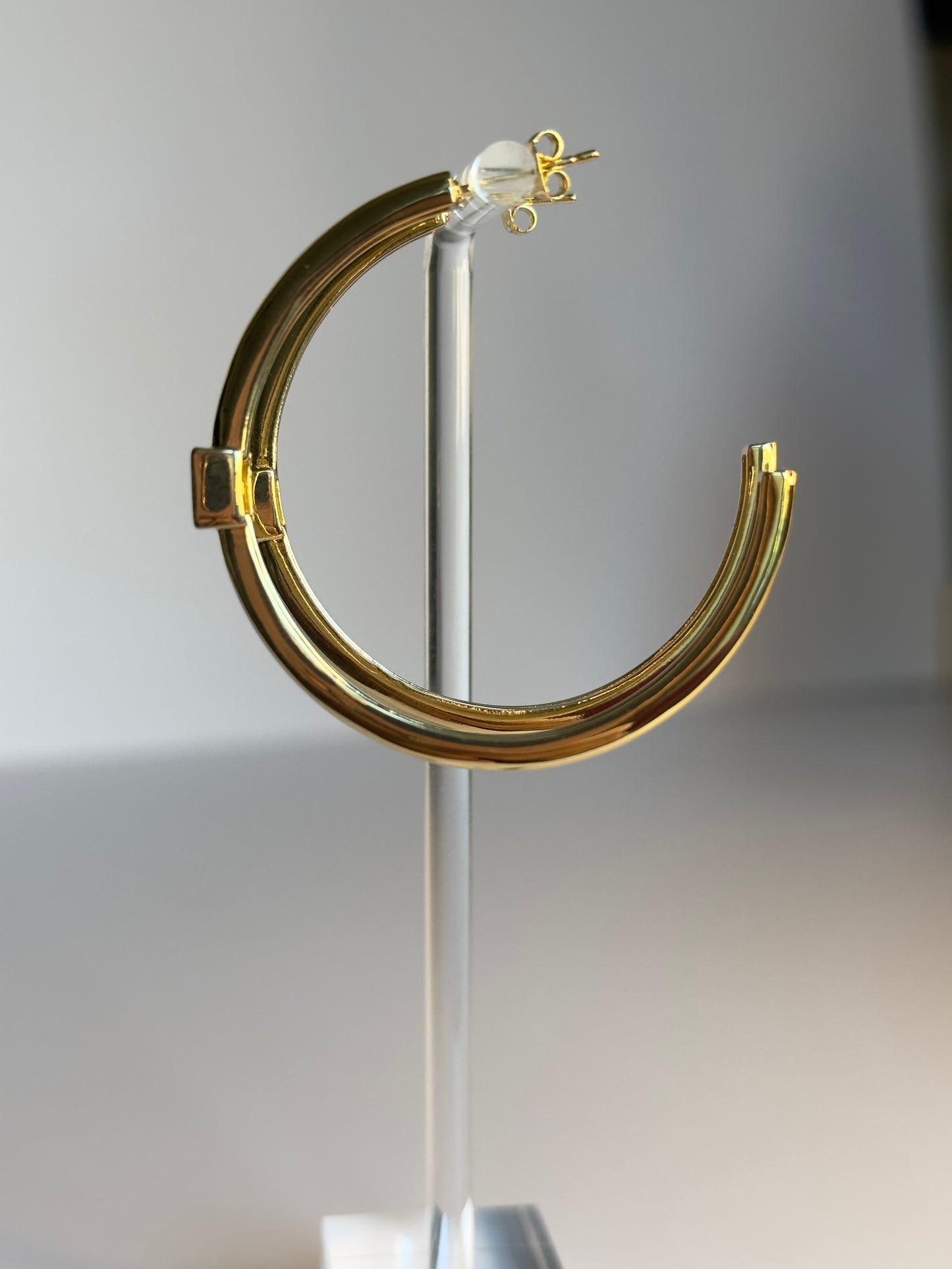 Be Fancy Gold Hoop