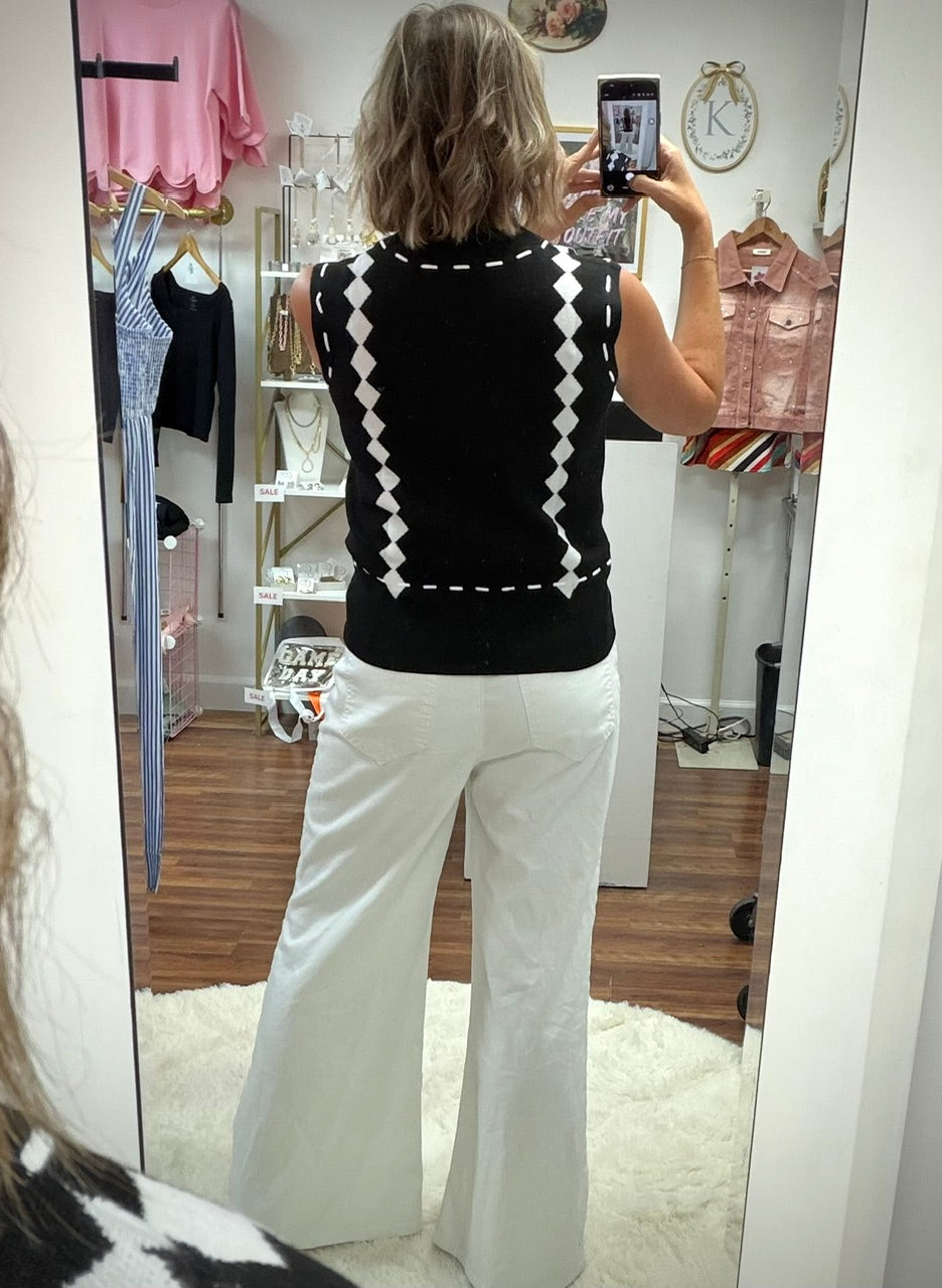 Horse Sweater Vest