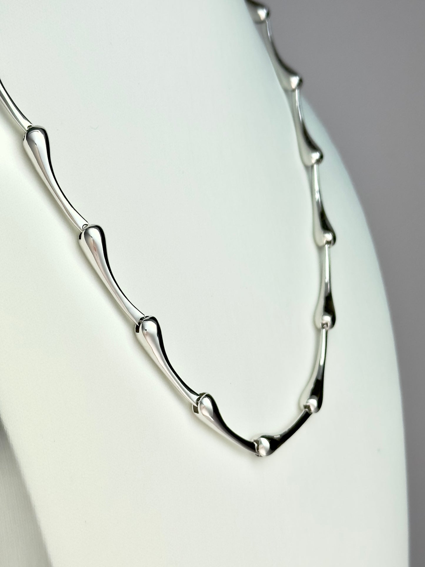 Dashing in Silver Necklace