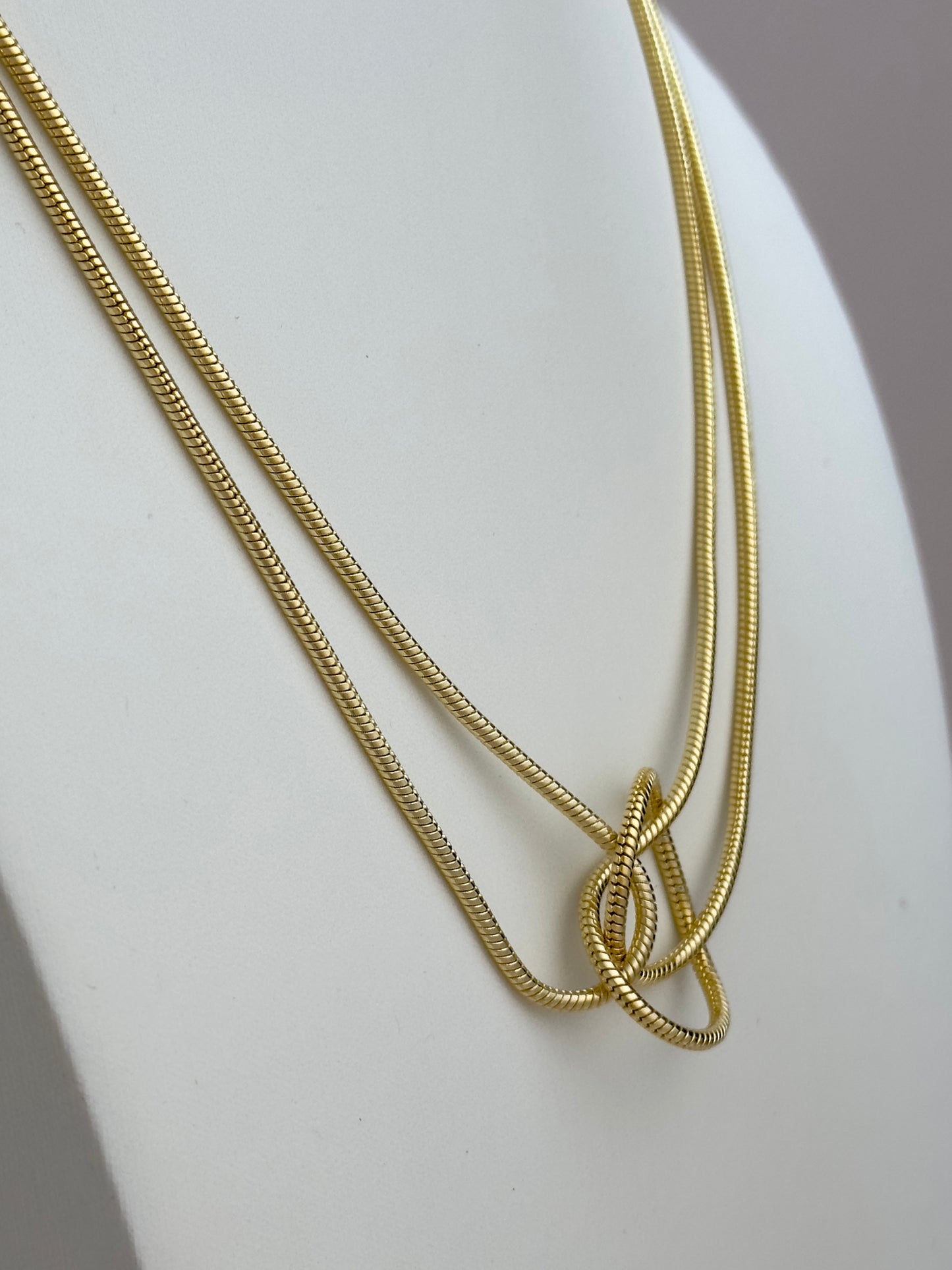 Knot Tie Necklace