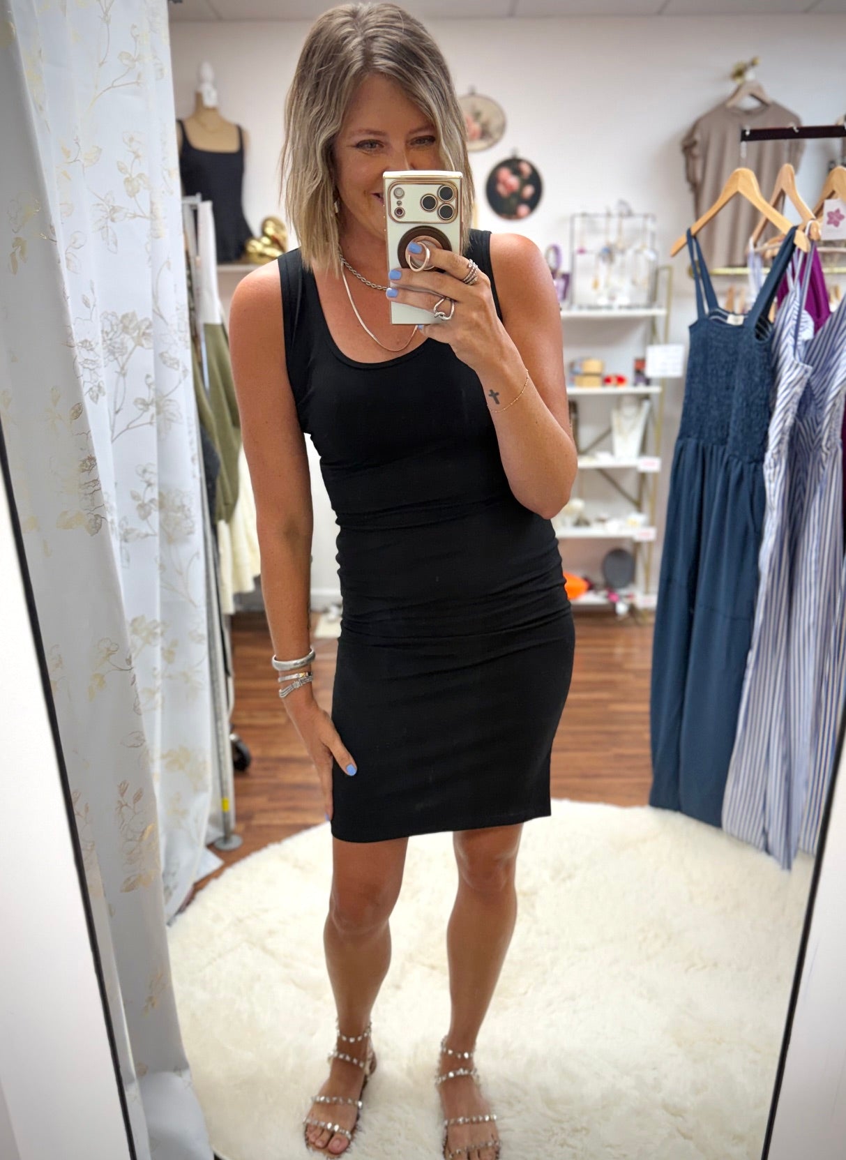 Black Midi Dress
