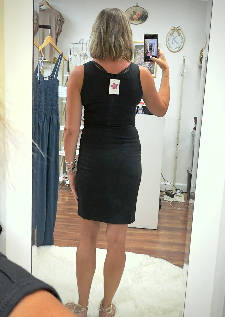 Black Midi Dress