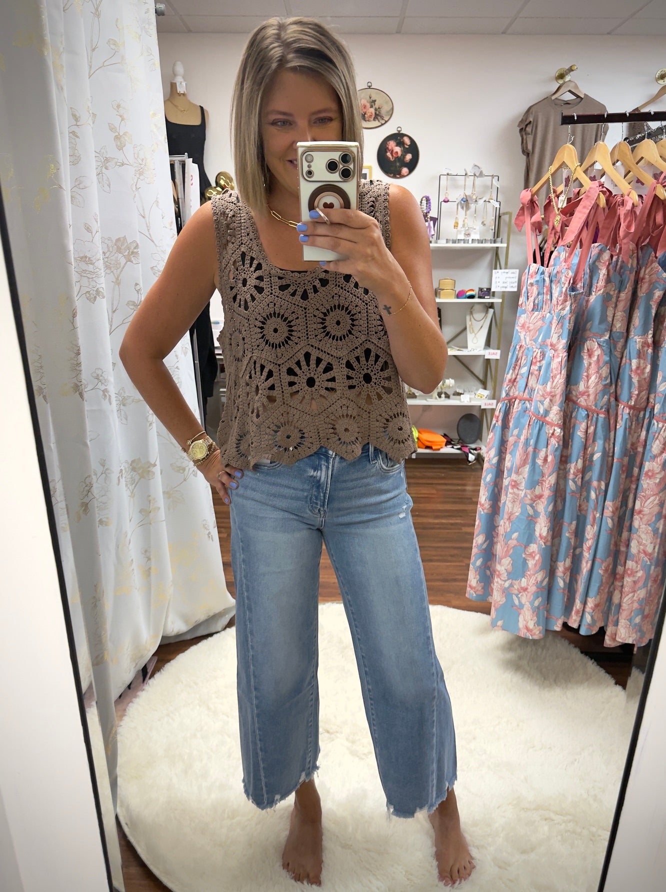 Vervet Crop High Rise Jeans