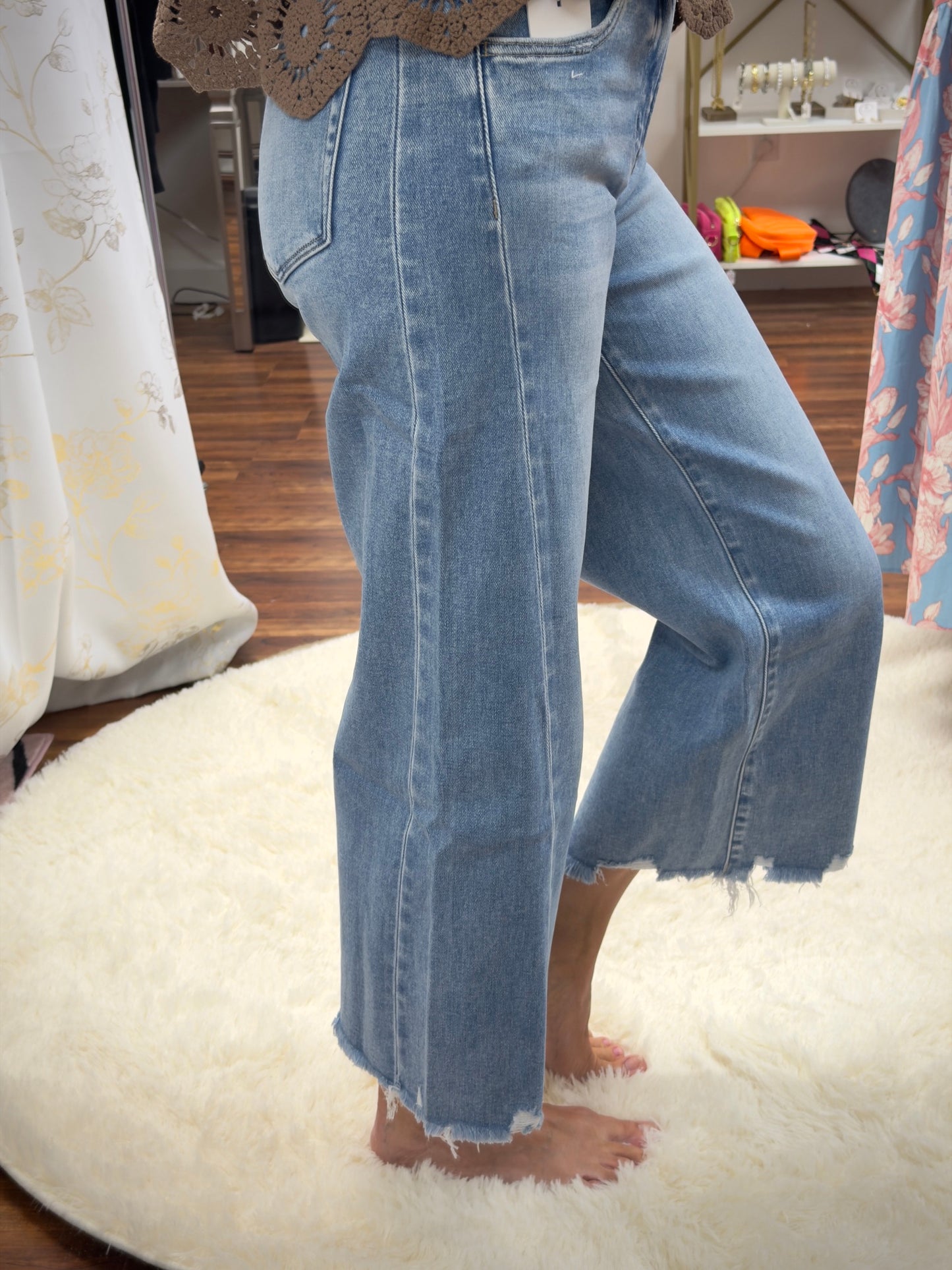 Vervet Crop High Rise Jeans