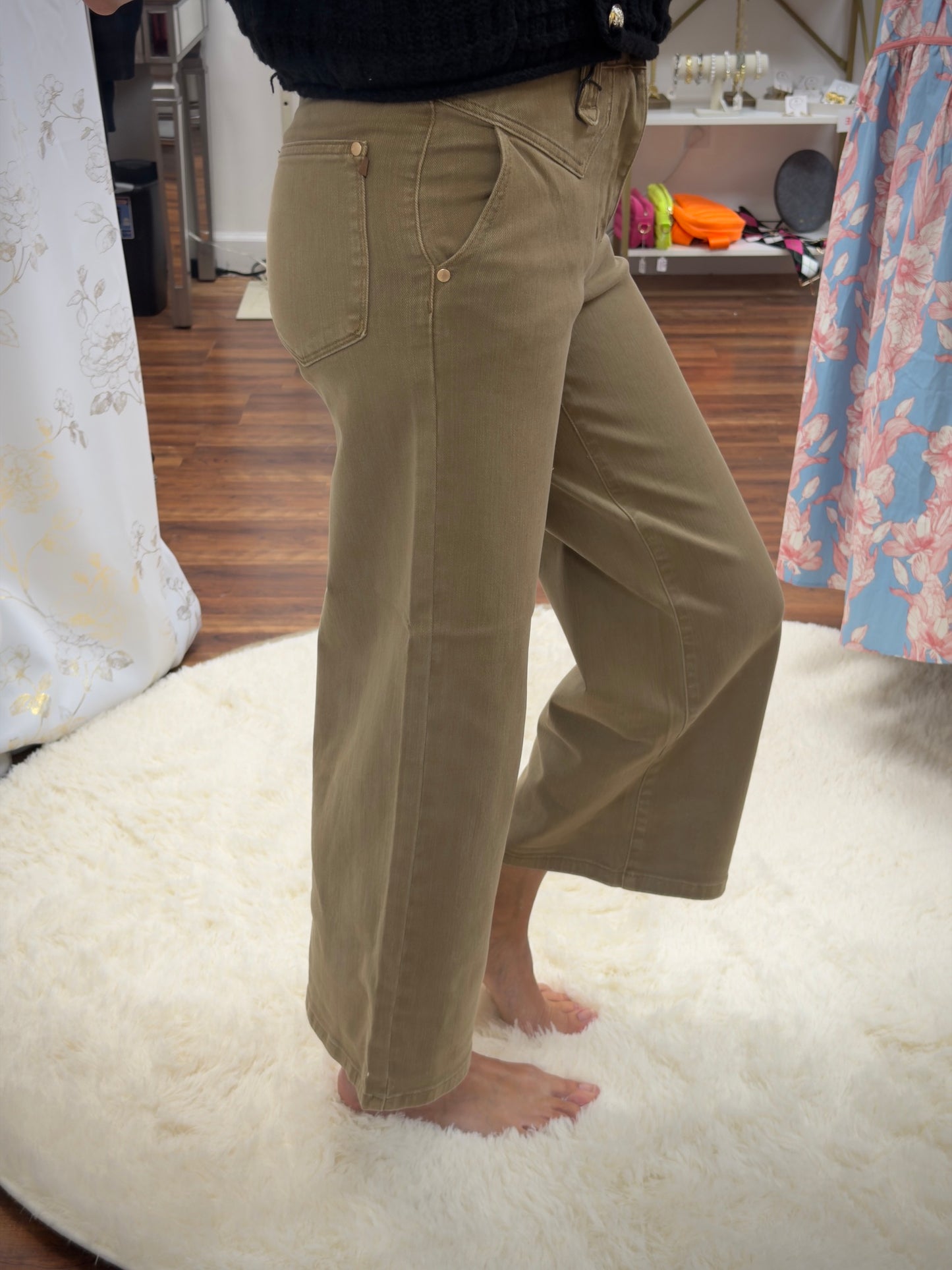 Judy Blue Gold Brown Jeans