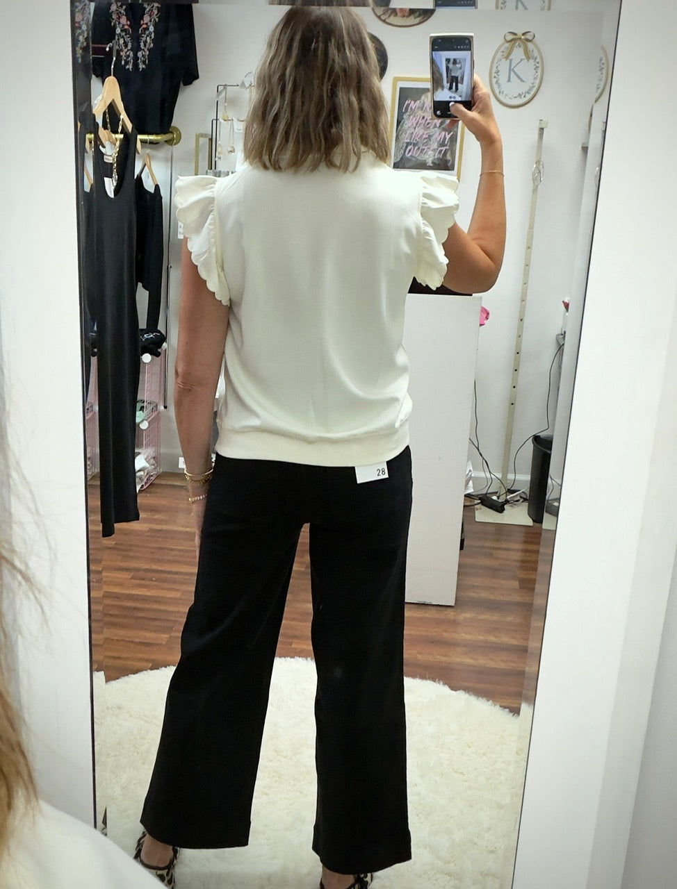 Black Wide Leg Jeans
