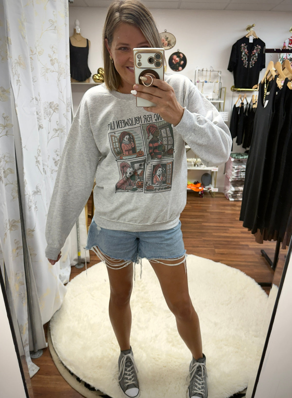 Waiting For Halloween Sweatshirt