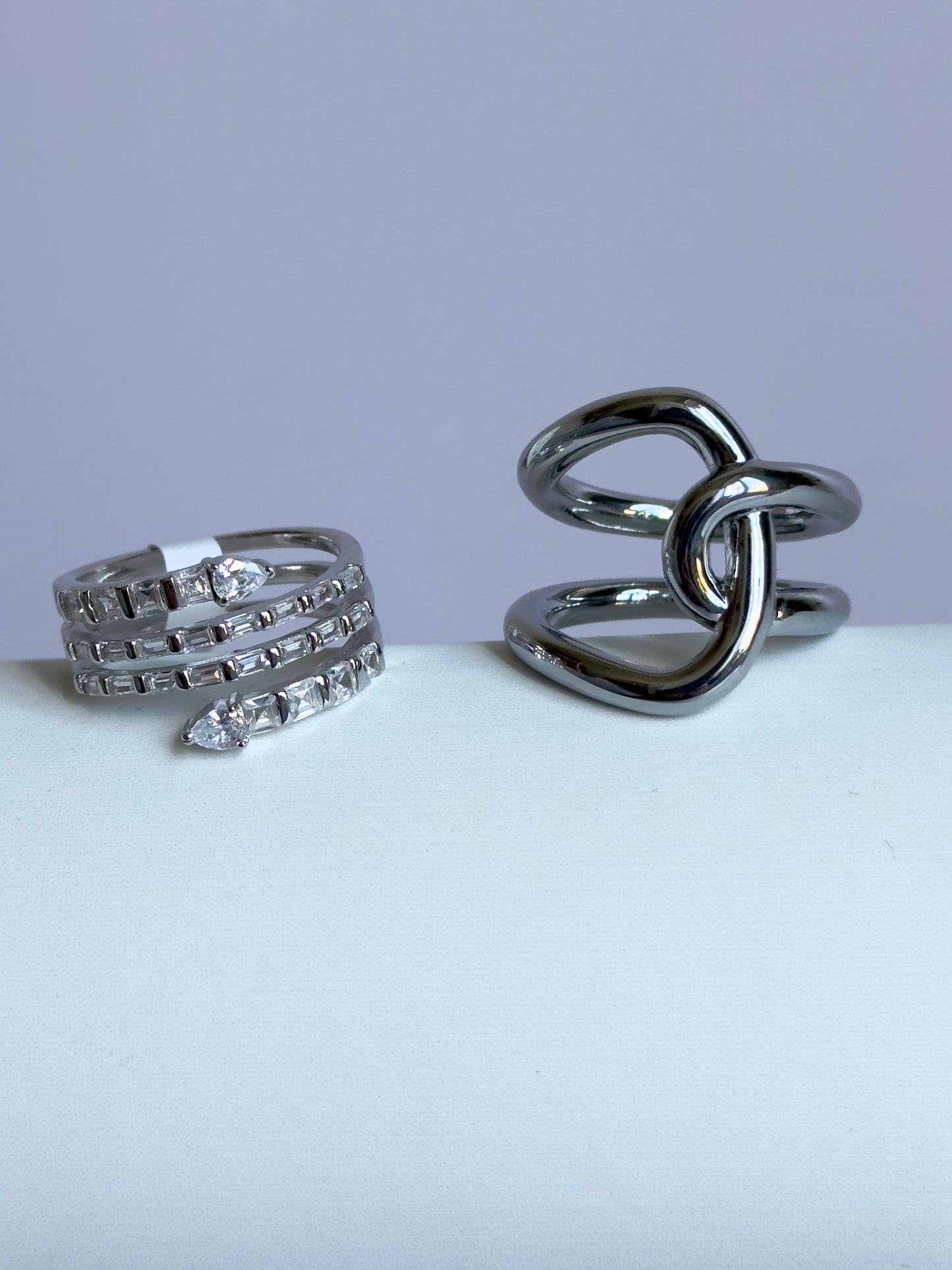 Interlock Silver Ring