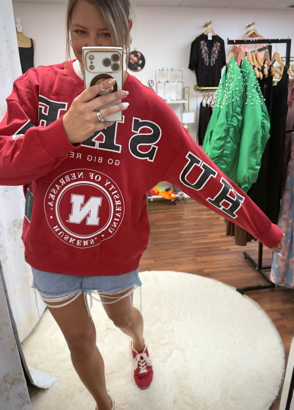 Red Husker Sweatshirt