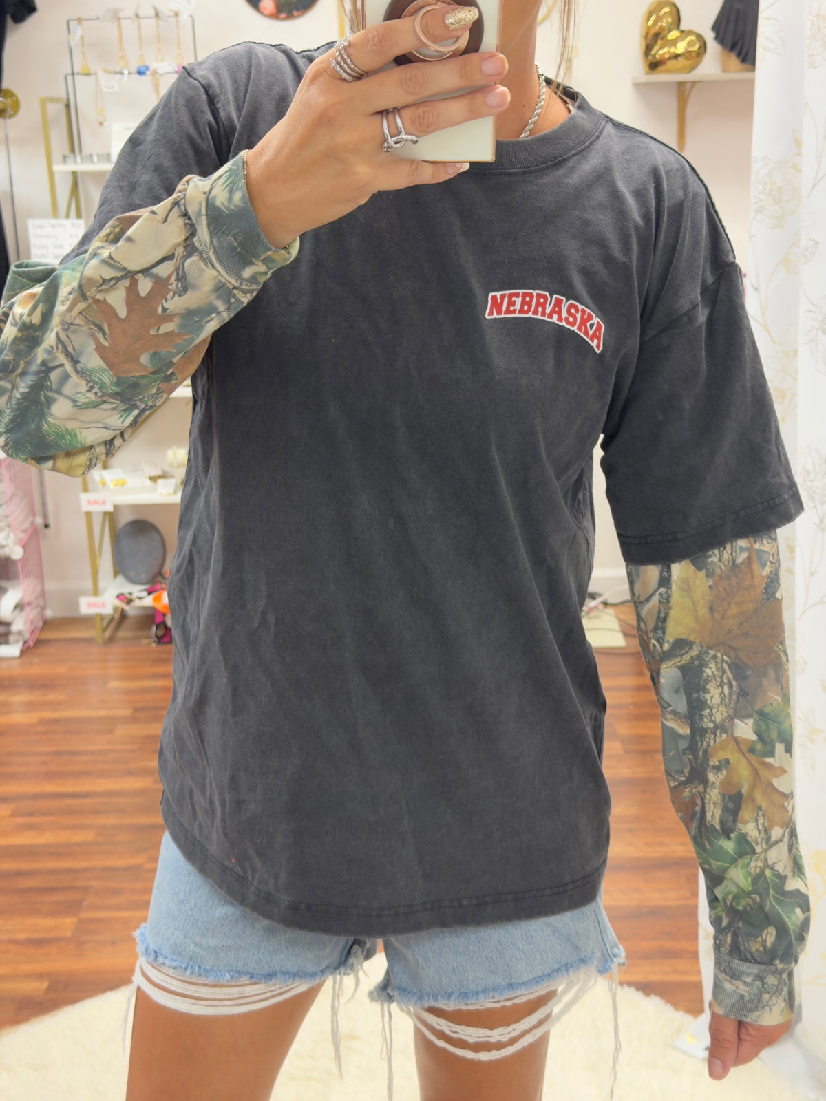 Camo Football Shirt