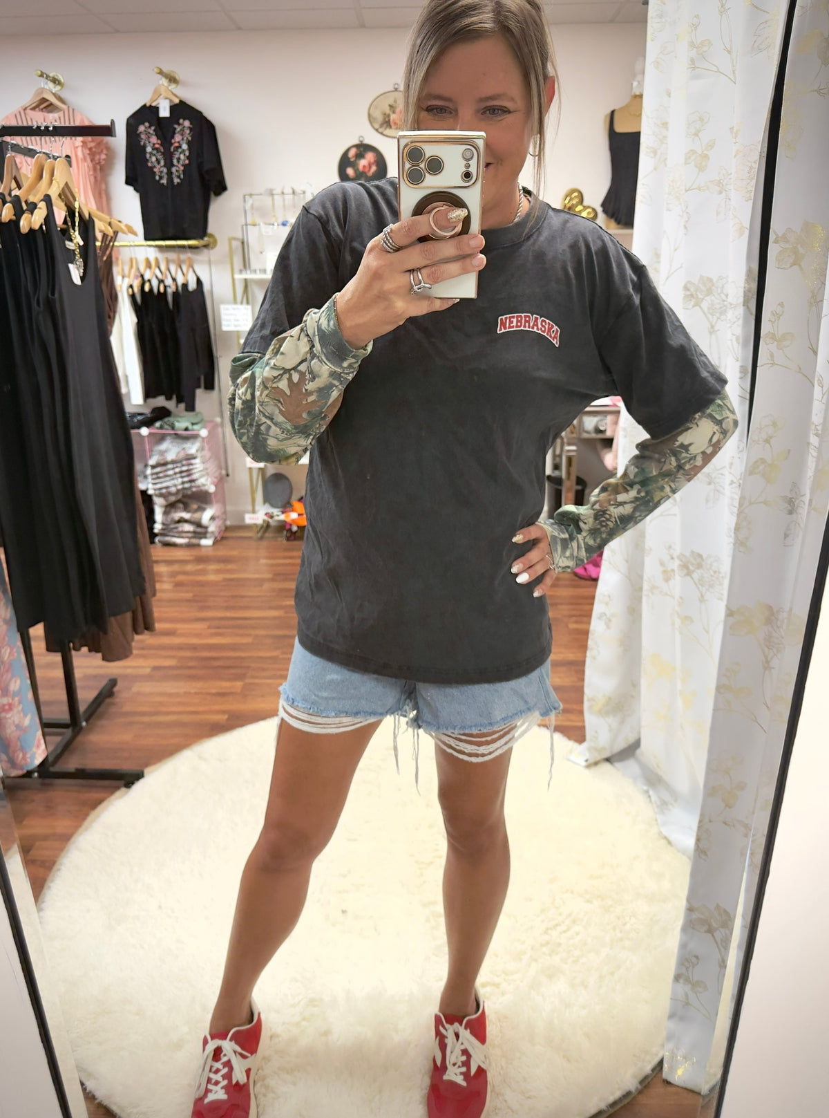 Camo Football Shirt