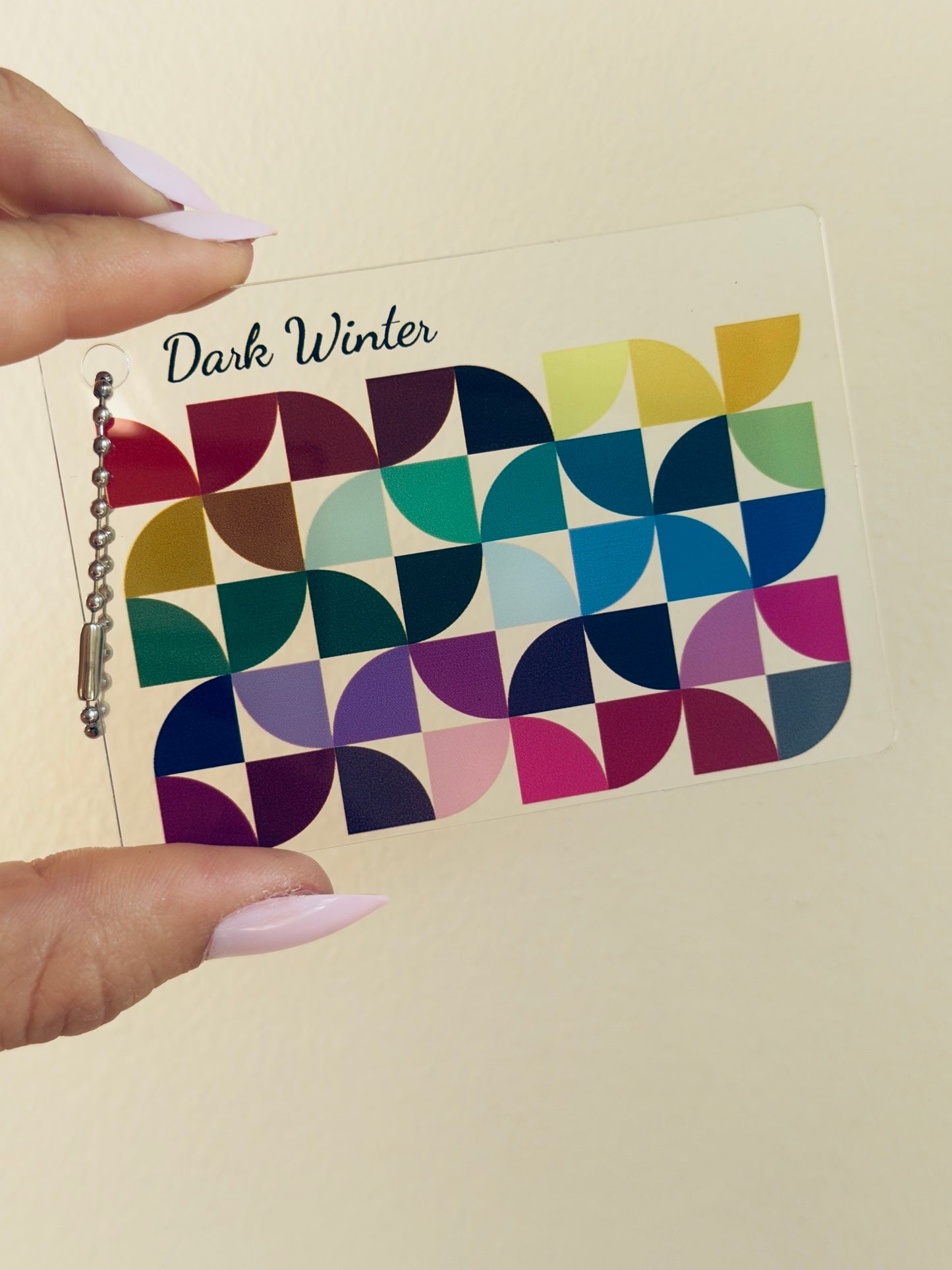Dark Winter Keychain