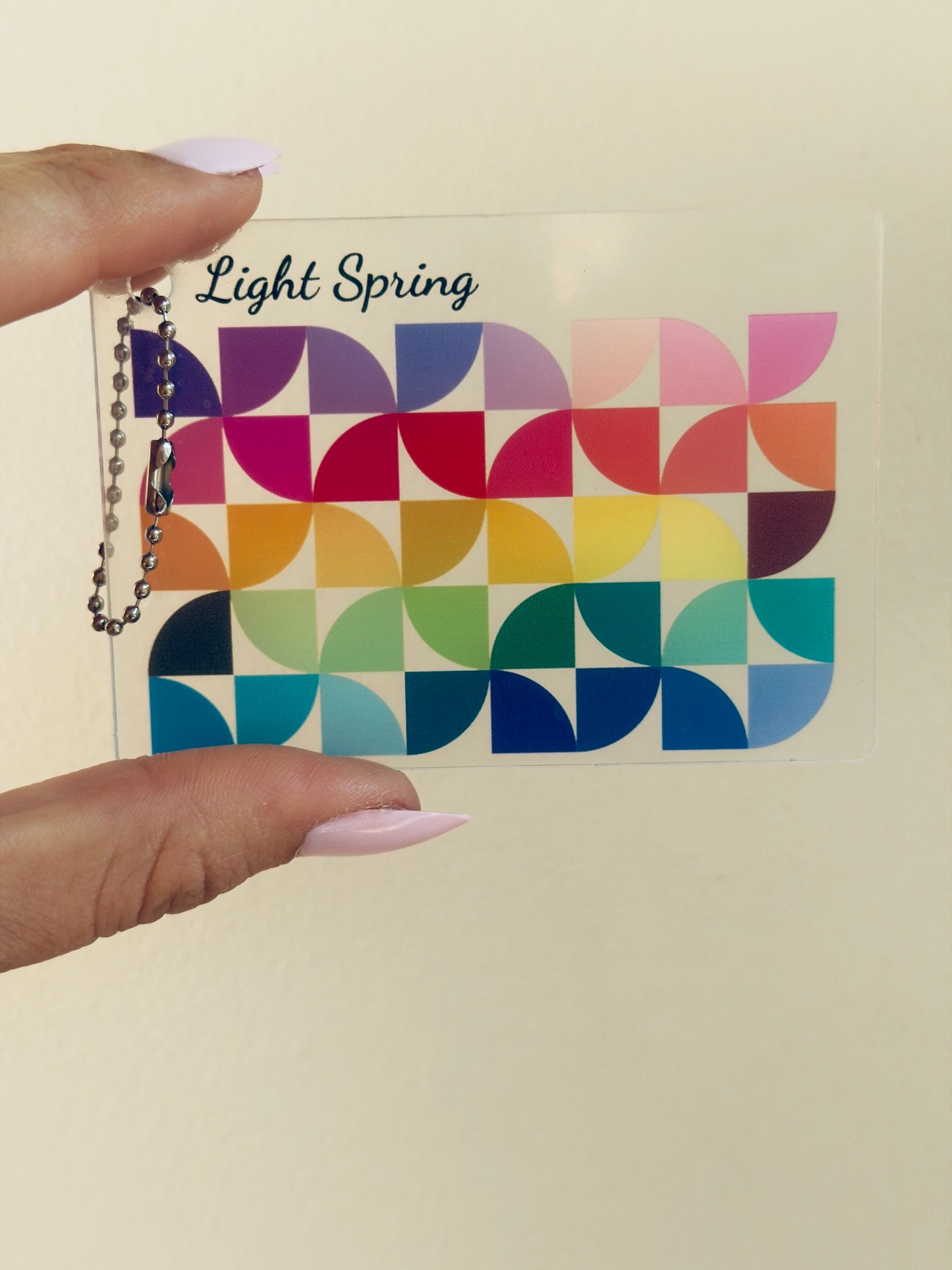 Light Spring Keychain