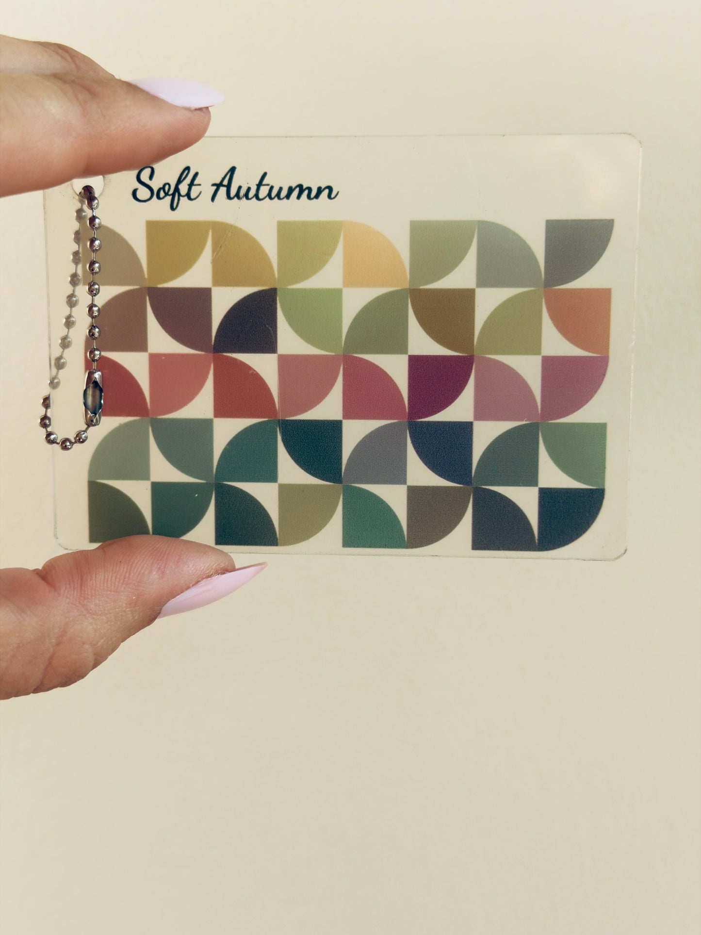 Soft Autumn Keychain