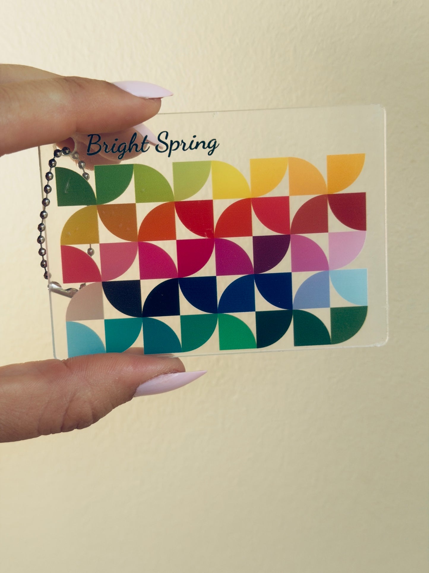 Bright Spring Keychain