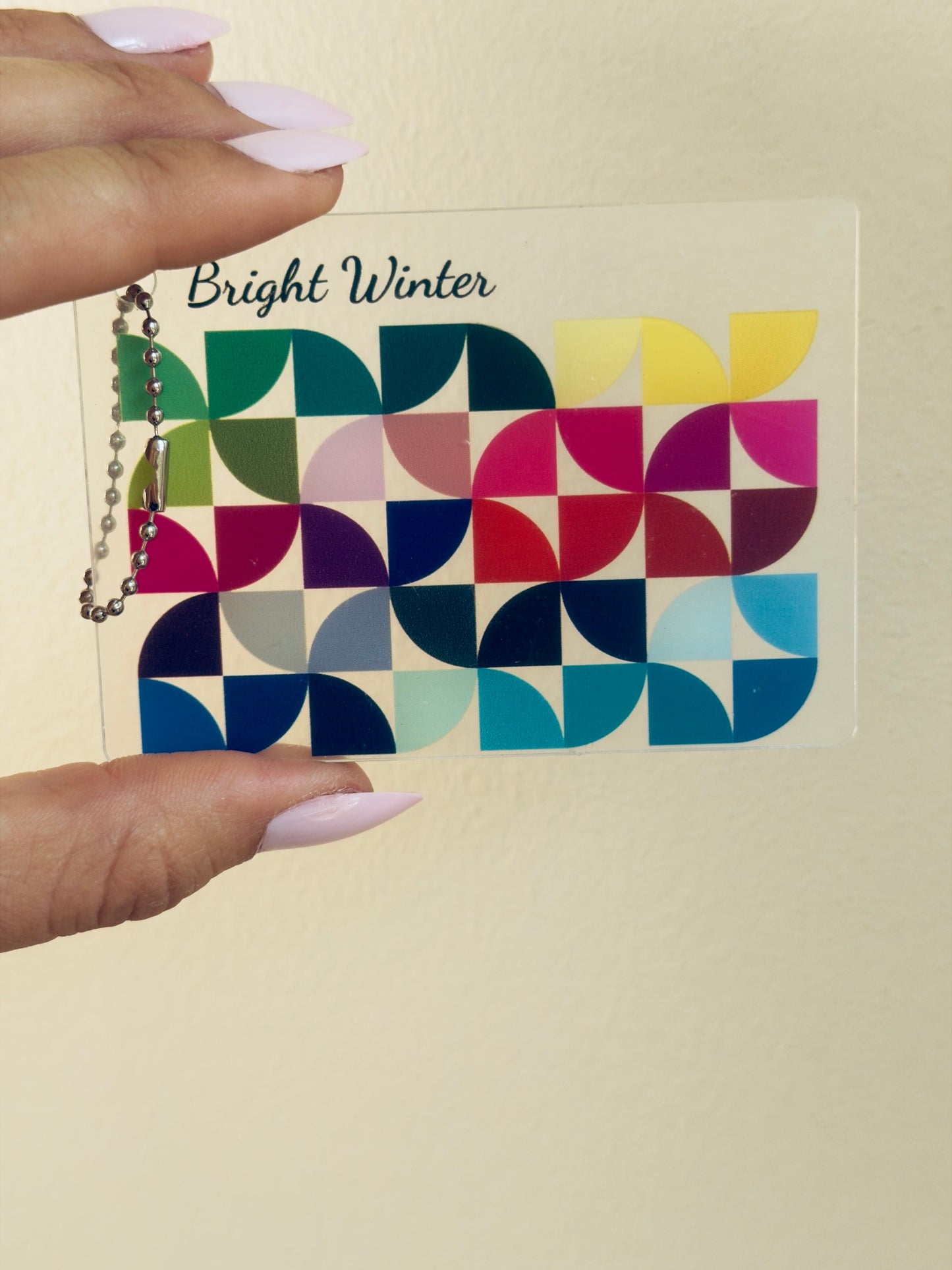 Bright Winter Keychain