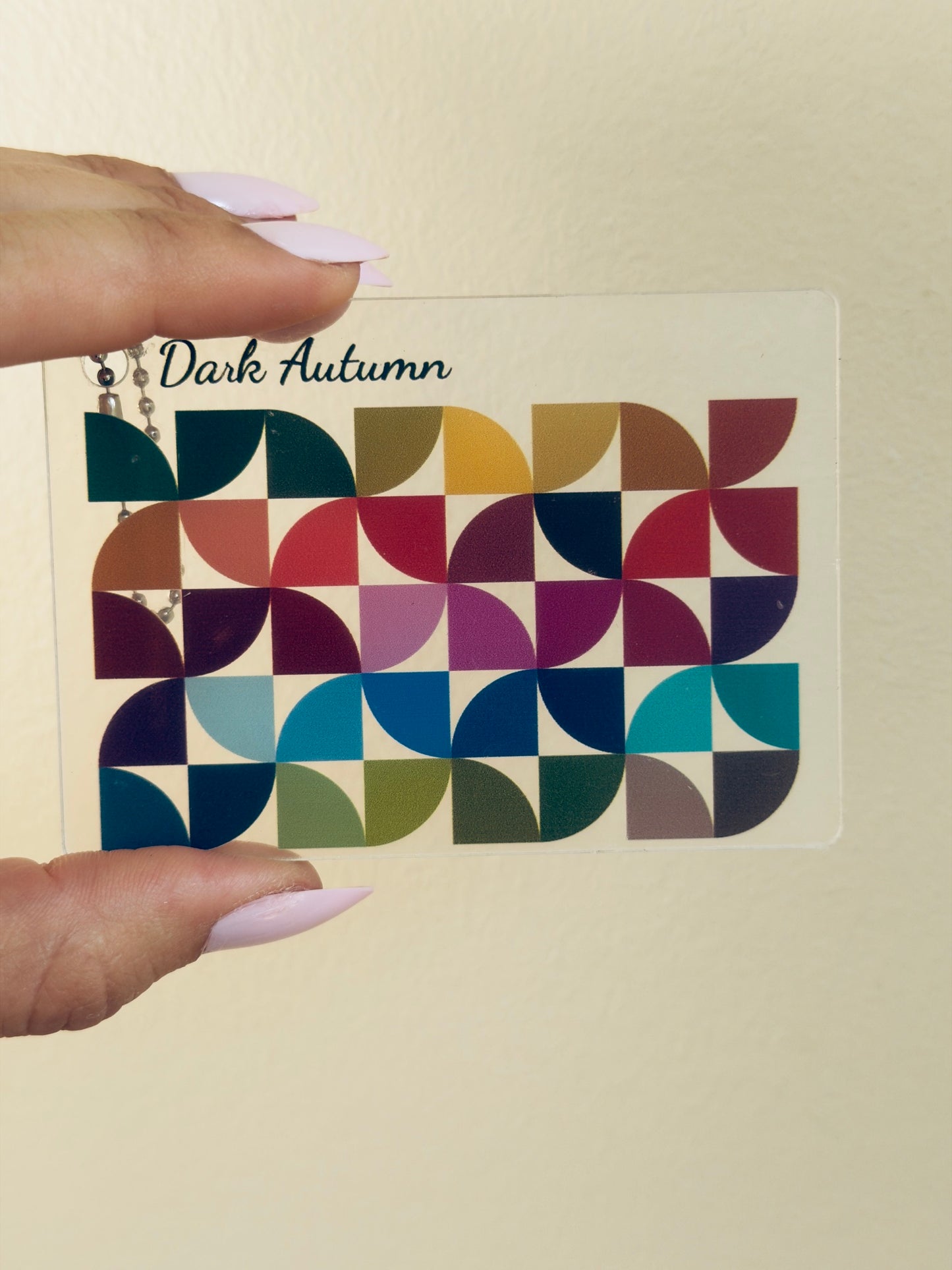 Dark Autumn Keychain