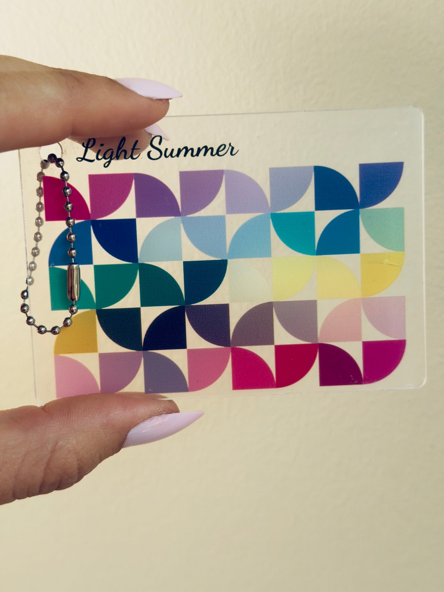 Light Summer Keychain