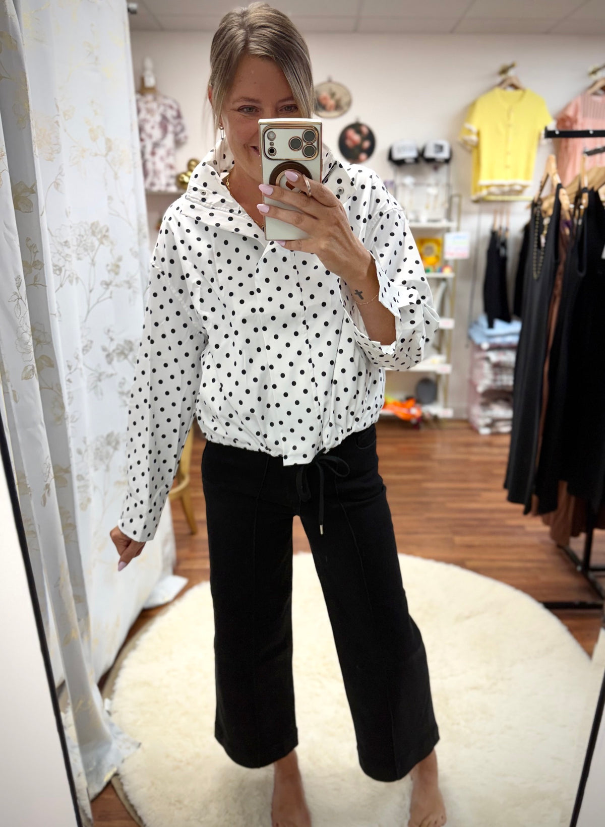 Polka Dot Jacket