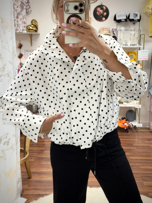 Polka Dot Jacket