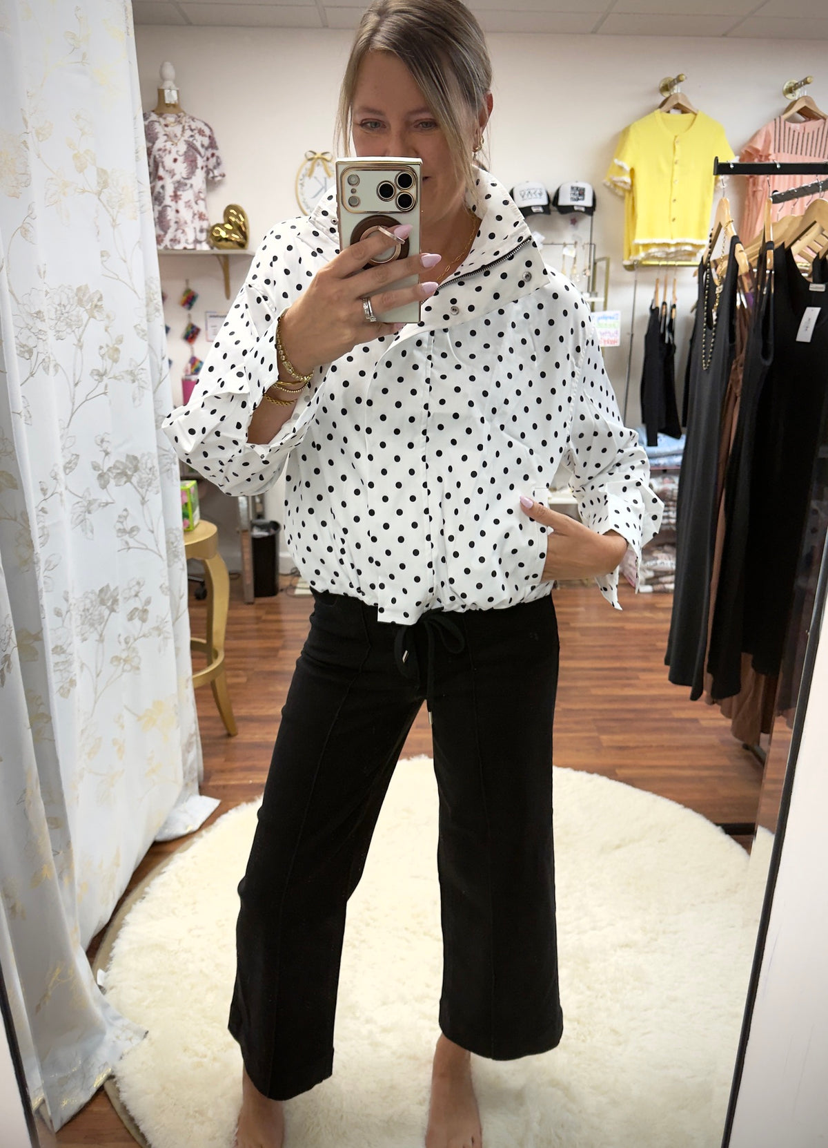 Polka Dot Jacket