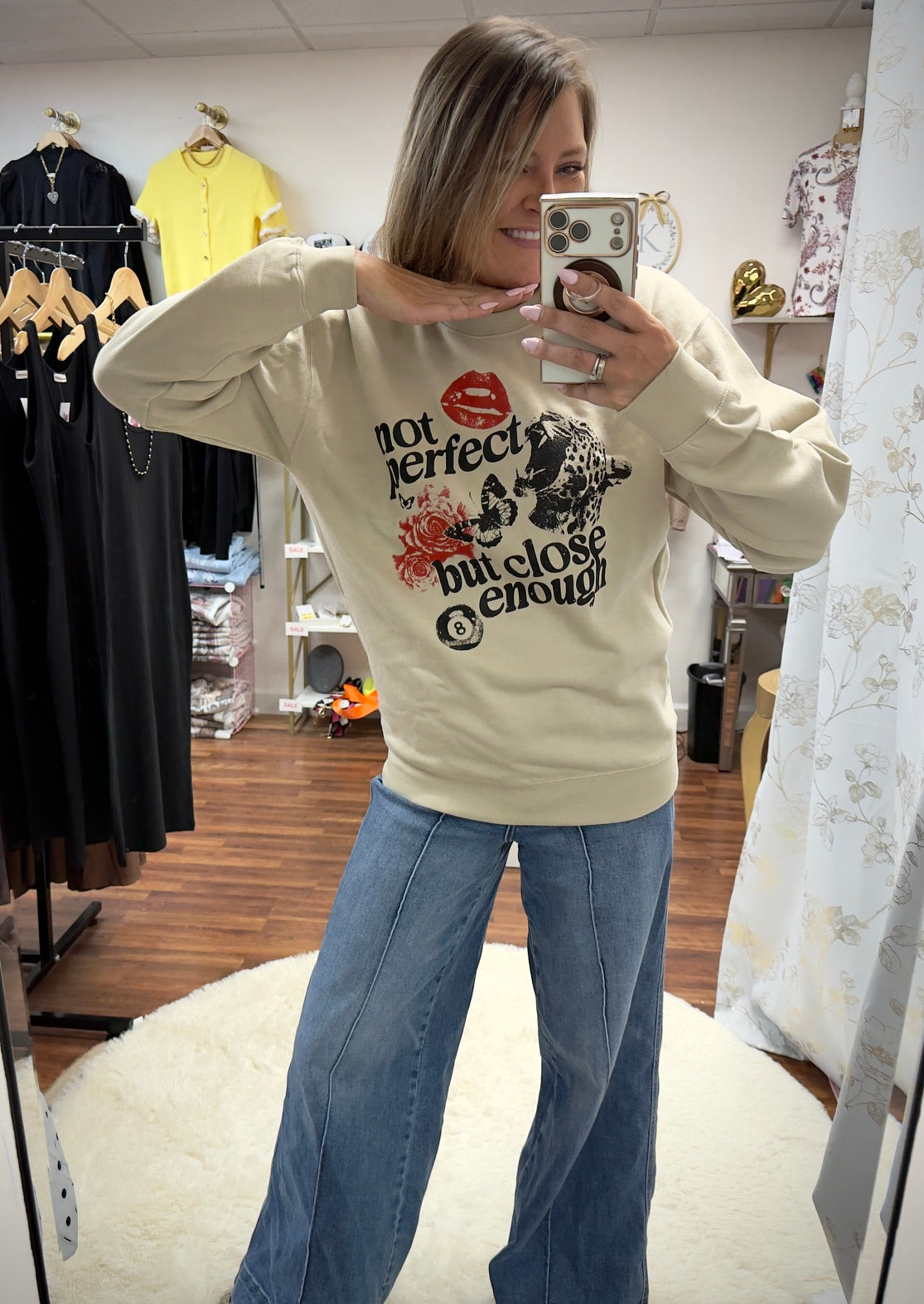 Not Perfect Sweatshirt