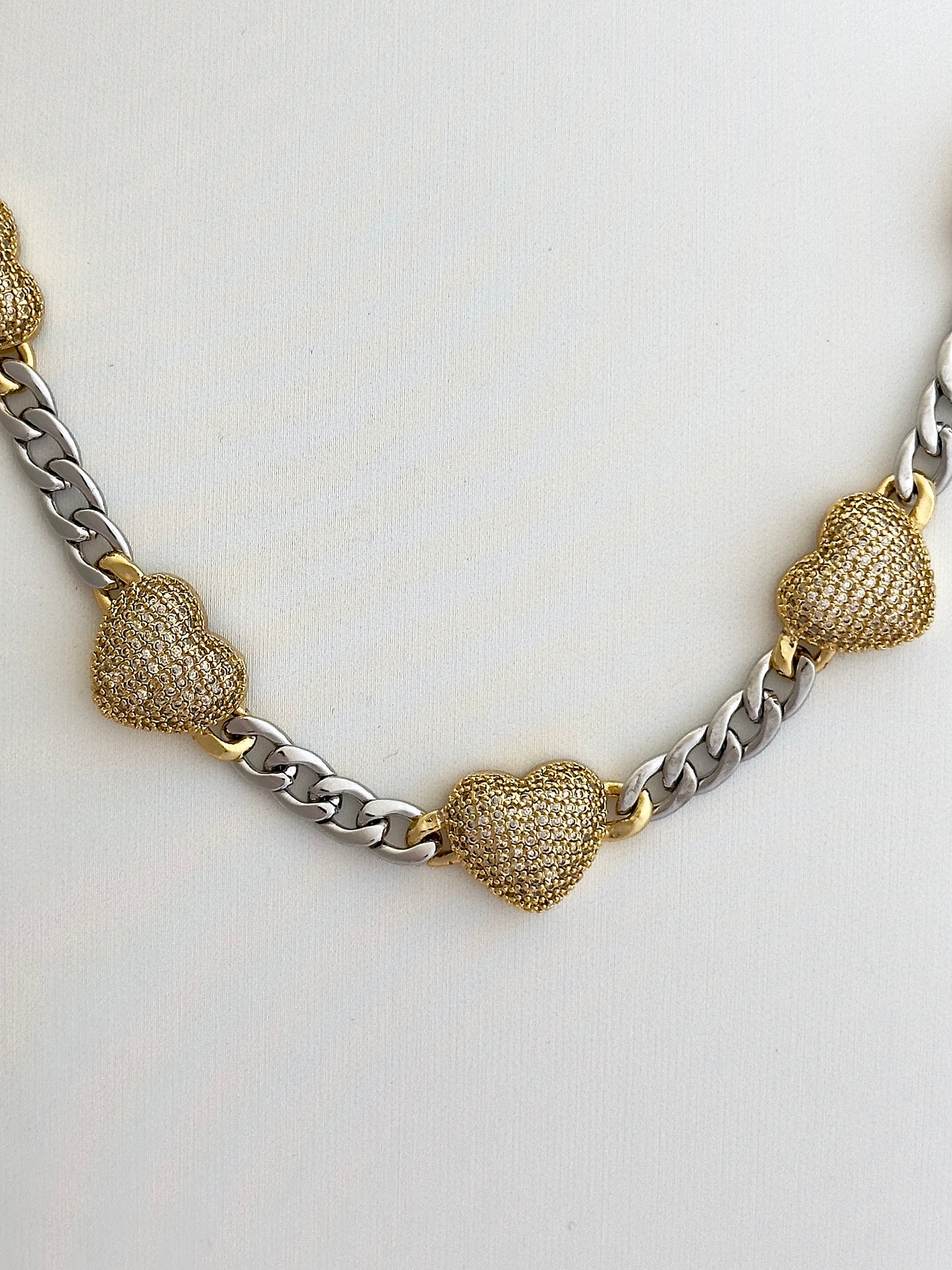 Chain of Hearts Necklace