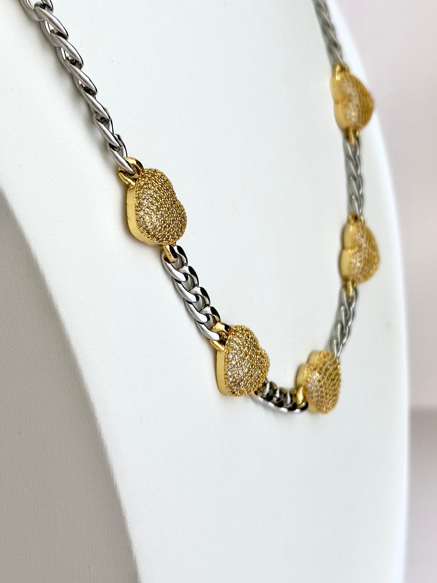 Chain of Hearts Necklace