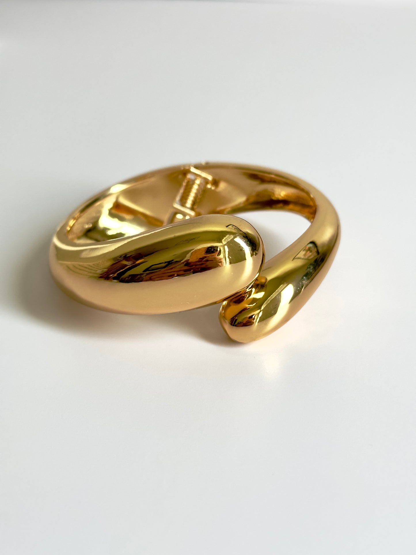 Gold Hinged Bracelet