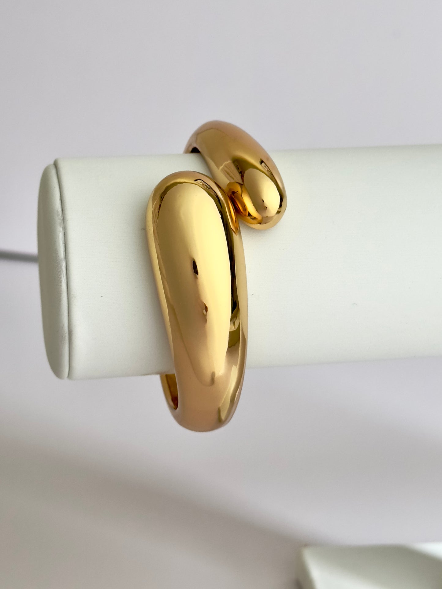 Gold Hinged Bracelet