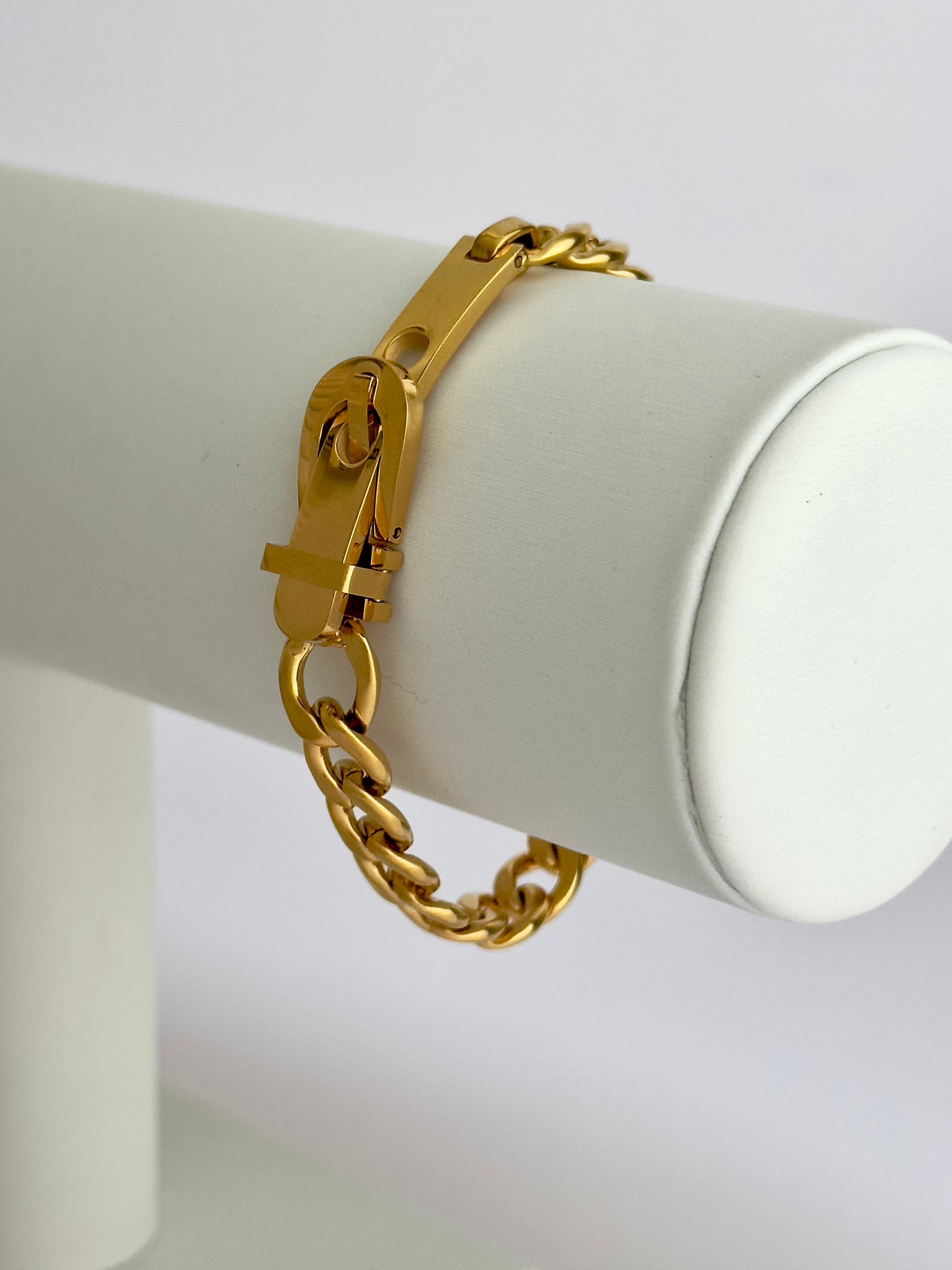 Gold Belt Bracelet