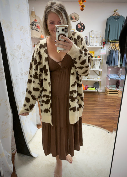 Leopard Cardigan